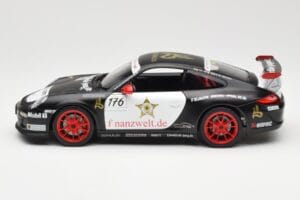Porsche 911 997 GT3 RS #176 Team Ring Police VLN 2011 Norev 1:18 187570 Druckguss — Bild 4 von 8