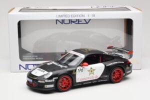 Porsche 911 997 GT3 RS #176 Team Ring Police VLN 2011 Norev 1:18 187570 Druckguss — Bild 8 von 8