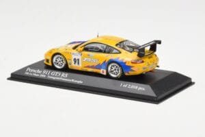Porsche 911 997 GT3 RS T2M #91 Yamagishi / Fournoux / Konopka 24 Hours of Le Mans 2006 Minichamps 1:43 400066991 Druckguss — Bild 3 von 4