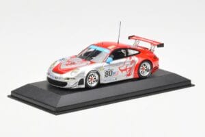 Porsche 911 997 GT3 RSR Flying Lizard #80 S. Neiman / J. Bergmeister / J. van Overbeek 24 Hours of Le Mans 2008 Minichamps 1: — Bild 2 von 4