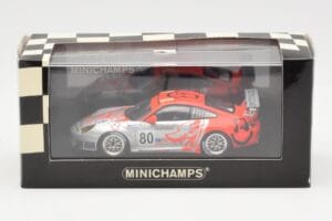 Porsche 911 997 GT3 RSR Flying Lizard #80 S. Neiman / P. Long / J. Van Overbeek 24 Hours of Le Mans 2006 Minichamps 1:43 4000 — Bild 4 von 4