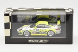 Porsche 911 997 GT3 RSR Krohn Racing #90 J. Bergmeister / T. Jonsson / T. Krohn 24 Hours of Le Mans 2006 Minichamps 1:43 4000 — Bild 4 von 4