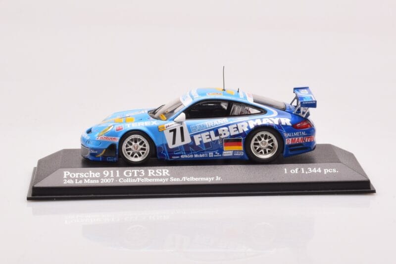 Porsche 911 997 GT3 RSR #71 Felbermayr-Proton M. Collin 24 Hours of Le Mans 2007 Minichamps 1:43 Porsche 911 997 GT3 RSR #71 Felbermayr-Proton M. Collin 24 Hours of Le Mans 2007 Minichamps 1:43 400076771 Druckguss