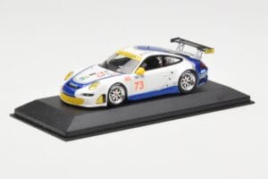 Porsche 911 997 GT3 RSR Tafel Racing #73 J. Tafel / J. Farnbacher 12 Hours of Sebring 2010 Minichamps 1:43 400076473 Druckgus — Bild 2 von 4
