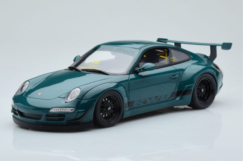 Porsche 911 997 RWB Syunkashuto Grün GT Spirit 1:18 GT896 Resin