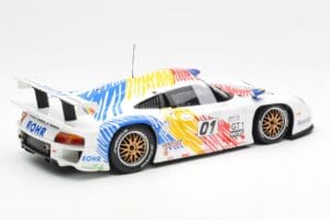 Porsche 911 GT1 #1 A. McNish / R. Sullivan / U. Alzen Rohr Motorsport Daytona 24 Hours 1998 UT Models 1:18 39611 Druckguss — Bild 2 von 6