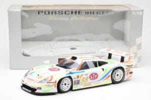 Porsche 911 GT1 #38 T. Boutsen / M. Kelleners 24 Hours of Le Mans 1998 UT Models 1:18 39817 Druckguss — Bild 6 von 6