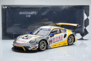 Porsche 911 GT3 R Rowe Racing #998 F. Makowiecki / A. Pilet / N. Tandy 2nd Place 24 Hours of Spa-Francorchamps 2019 Minichamp — Bild 6 von 6