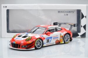 Porsche 911 GT3 R Frikadelli Racing Team #30 M. Muller / M. Arnold / F. Henzler / M. Campbell 24 Hours of Nurburgring 2018 Mi — Bild 6 von 6