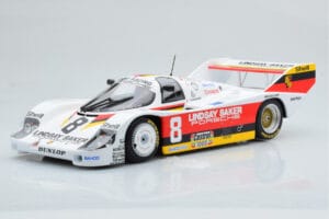 Porsche 956K Lindsay Saker #8 B. Wollek / C. Serra / S. Johansson 1000km Kyalami 1983 Minichamps 1:18 155836698 Druckguss