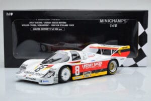 Porsche 956K Lindsay Saker #8 B. Wollek / C. Serra / S. Johansson 1000km Kyalami 1983 Minichamps 1:18 155836698 Druckguss — Bild 6 von 6