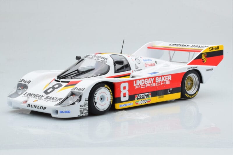 Porsche 956K Lindsay Saker #8 B. Wollek / C. Serra / S. Johansson 1000km Kyalami 1983 Minichamps 1:18 155836698 Druckguss
