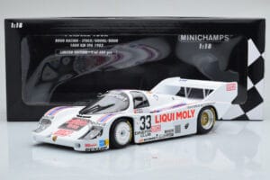Porsche 956K Liqui Moly Brun Racing #33 H-J. Stuck / H. Grohs / W. Brun 1000km Spa 1983 Minichamps 1:18 155836633 Druckguss — Bild 6 von 6