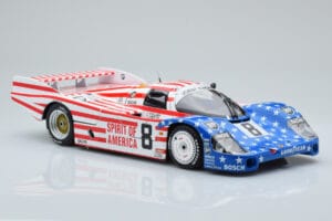 Porsche 956L Spirit of America #8 G. Follmer / J. Morton / K. Miller 24 Hours of Le Mans 1986 Minichamps 1:18 180866508 Druck — Bild 6 von 8