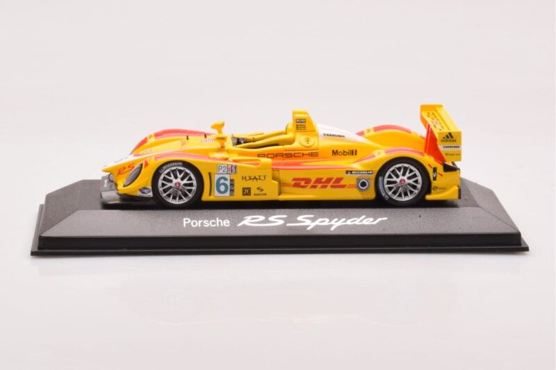 Porsche RS Spyder #6 DHL R. Briscoe / S. Maassen / J-F. Colard ALMS 2007 Minichamps 1:43 WAP02060917 Druckguss