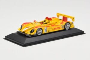 Porsche RS Spyder DHL #7 R. Dumas / T. Bernhard Winner Long Beach GP ALMS 2007 Minichamps 1:43 400076607 Druckguss — Bild 2 von 4