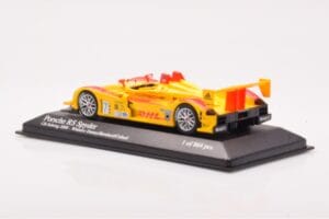 Porsche RS Spyder LMP2 #7 R. Dumas / T. Bernhard / E. Collard Sebring 12 Hours Winners 2008 Minichamps 1:43 400086807 Druckgu — Bild 3 von 4