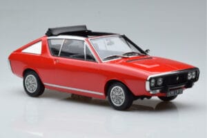 Renault 17 Gordini Decouvrable Rot Norev 1:18 185371 Druckguss — Bild 4 von 6