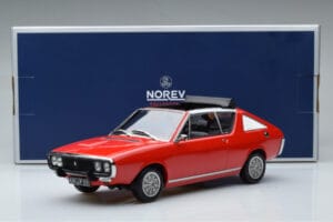 Renault 17 Gordini Decouvrable Rot Norev 1:18 185371 Druckguss — Bild 6 von 6