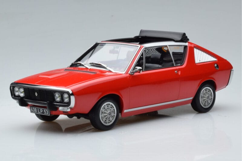 Renault 17 Gordini Decouvrable Rot Norev 1:18 185371 Druckguss