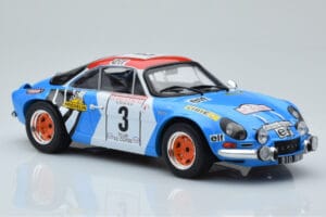 Alpine A110 #3 B. Darniche / A. Mahe Tour de Corse 1973 IXO 1:18 18RMC062B Druckguss — Bild 4 von 6