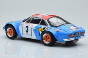 Alpine A110 #3 B. Darniche / A. Mahe Tour de Corse 1973 IXO 1:18 18RMC062B Druckguss — Bild 5 von 6