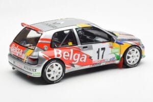 Renault Clio Maxi Kit Car Belga #17 Rally Ypres 1995 Otto 1:18 OT1058 Resin — Bild 2 von 6