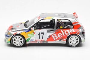 Renault Clio Maxi Kit Car Belga #17 Rally Ypres 1995 Otto 1:18 OT1058 Resin — Bild 3 von 6