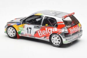 Renault Clio Maxi Kit Car Belga #17 Rally Ypres 1995 Otto 1:18 OT1058 Resin — Bild 5 von 6