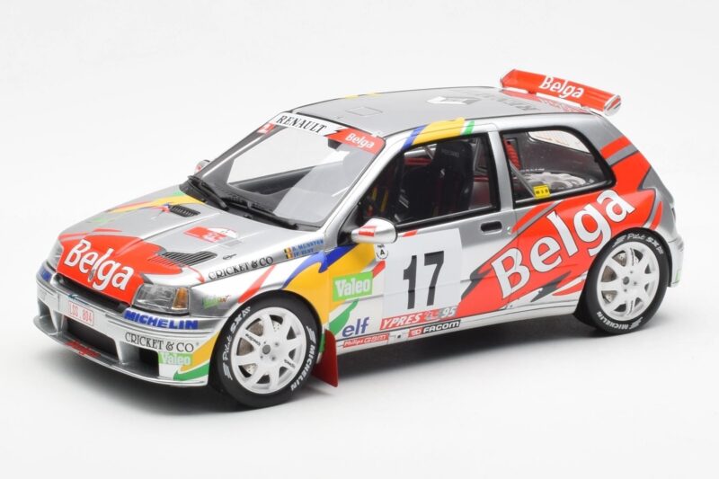 Renault Clio Maxi Kit Car Belga #17 Rally Ypres 1995 Otto 1:18 OT1058 Resin