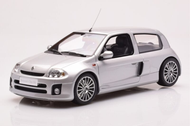 Renault Clio V6 Phase 1 Silber Otto 1:18 OT1034 Resin