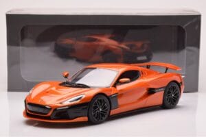 Rimac Nevera Orange GT Spirit 1:18 GT880 Resin — Bild 6 von 6