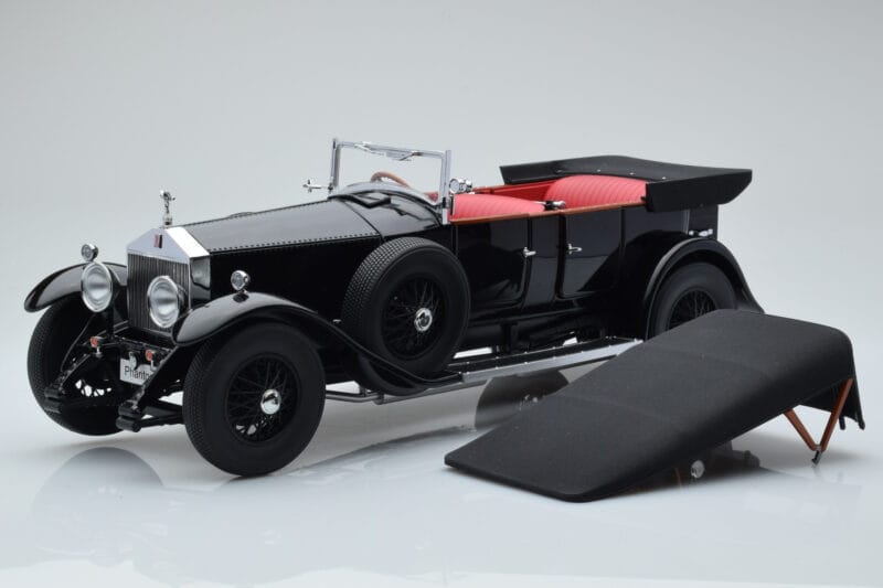 Rolls-Royce Phantom I Cabriolet Schwarz Kyosho 1:18 08931BK Druckguss