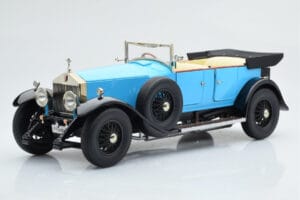 Rolls-Royce Phantom I Cabriolet Blau Kyosho 1:18 08931LB Druckguss — Bild 2 von 9