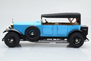 Rolls-Royce Phantom I Cabriolet Blau Kyosho 1:18 08931LB Druckguss — Bild 4 von 9