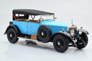 Rolls-Royce Phantom I Cabriolet Blau Kyosho 1:18 08931LB Druckguss — Bild 5 von 9