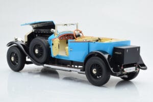 Rolls-Royce Phantom I Cabriolet Blau Kyosho 1:18 08931LB Druckguss — Bild 6 von 9