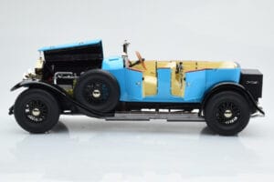Rolls-Royce Phantom I Cabriolet Blau Kyosho 1:18 08931LB Druckguss — Bild 7 von 9