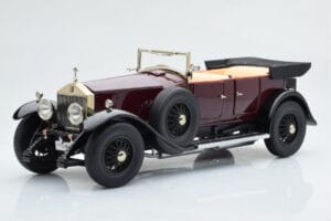 Rolls-Royce Phantom I Cabriolet Burgunderrot Kyosho 1:18 08931R Druckguss — Bild 2 von 10