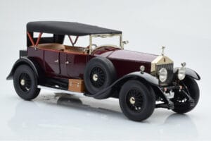 Rolls-Royce Phantom I Cabriolet Burgunderrot Kyosho 1:18 08931R Druckguss — Bild 5 von 10