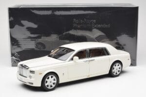 Rolls-Royce Phantom VII EWB English Weiß Kyosho 1:18 08841EW2 Druckguss — Bild 8 von 8