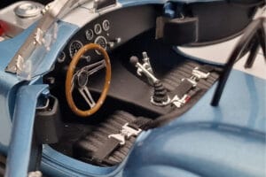 Shelby Cobra 427 S/C Hellblau Kyosho 1:18 08048SBL Druckguss — Bild 7 von 9