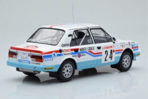 Skoda 130 L Night Version #24 J. Augland Rally Monte Carlo 1987 IXO 1:18 18RMC156 Druckguss — Bild 2 von 6