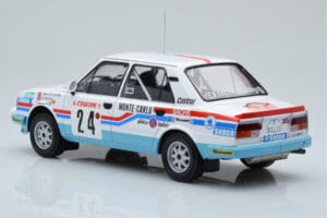Skoda 130 L Night Version #24 J. Augland Rally Monte Carlo 1987 IXO 1:18 18RMC156 Druckguss — Bild 5 von 6