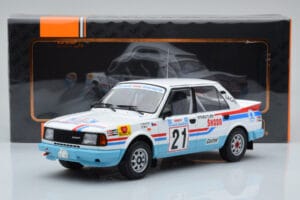 Skoda 130 LR #21 L. Krecek / B. Motl Rally Acropolis 1986 IXO 1:18 18RMC157A Druckguss — Bild 6 von 6
