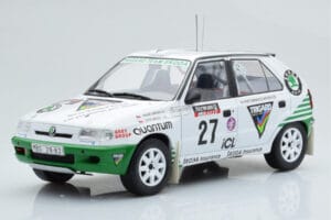 Skoda Felicia #27 P. Sibera / P. Gross Rally RAC Lombard 1995 IXO 1:18 18RMC148 Druckguss