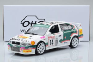 Skoda Octavia WRC #14 D. Auriol / D. Giraudet Rally Monte Carlo 2003 Otto 1:18 OT431 Resin — Bild 6 von 6
