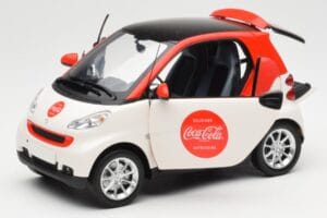 Smart Fortwo 451 Coca-Cola Minichamps 1:18 150036301 Druckguss — Bild 2 von 8