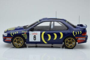 Subaru Impreza 555 #6 P. Liatti / C. Cassina Tour de Corse 1995 IXO 1:18 18RMC063C Druckguss — Bild 3 von 6