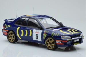 Subaru Impreza 555 #6 P. Liatti / C. Cassina Tour de Corse 1995 IXO 1:18 18RMC063C Druckguss — Bild 4 von 6
